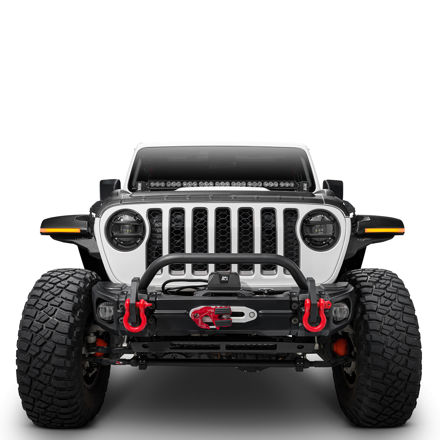 Bushwacker 14129 Trail Armor Hood Armor for 07-18 Jeep Wrangler JK